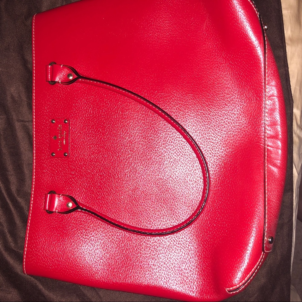 Kate Spade red work bag